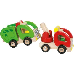 Goki Hölzerne Abschleppwagen