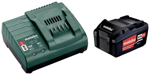 Metabo 685192000 Werkzeug-Akku und Ladegerät 18V 4Ah Lithium