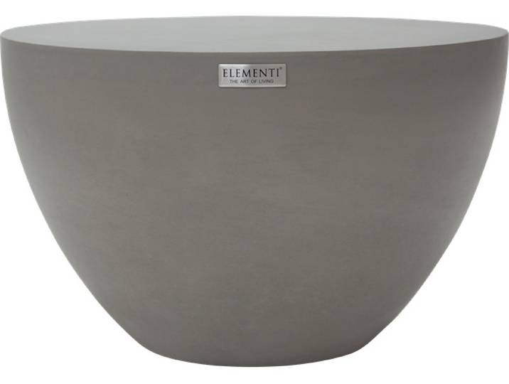 CHRONOS Beistelltisch aus Beton modern minimalistisch 66 x 66 x 30.11 cm