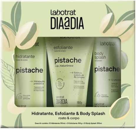 Ladvance Labotrat Pack Pistache (Hidratante+Esfoliante+Body Splash)
