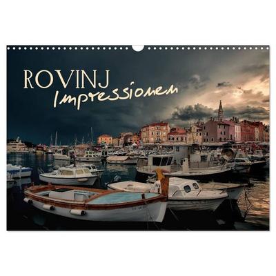 Rovinj Impressionen (Wandkalender 2027 DIN A3 quer), CALVENDO Monatskalender