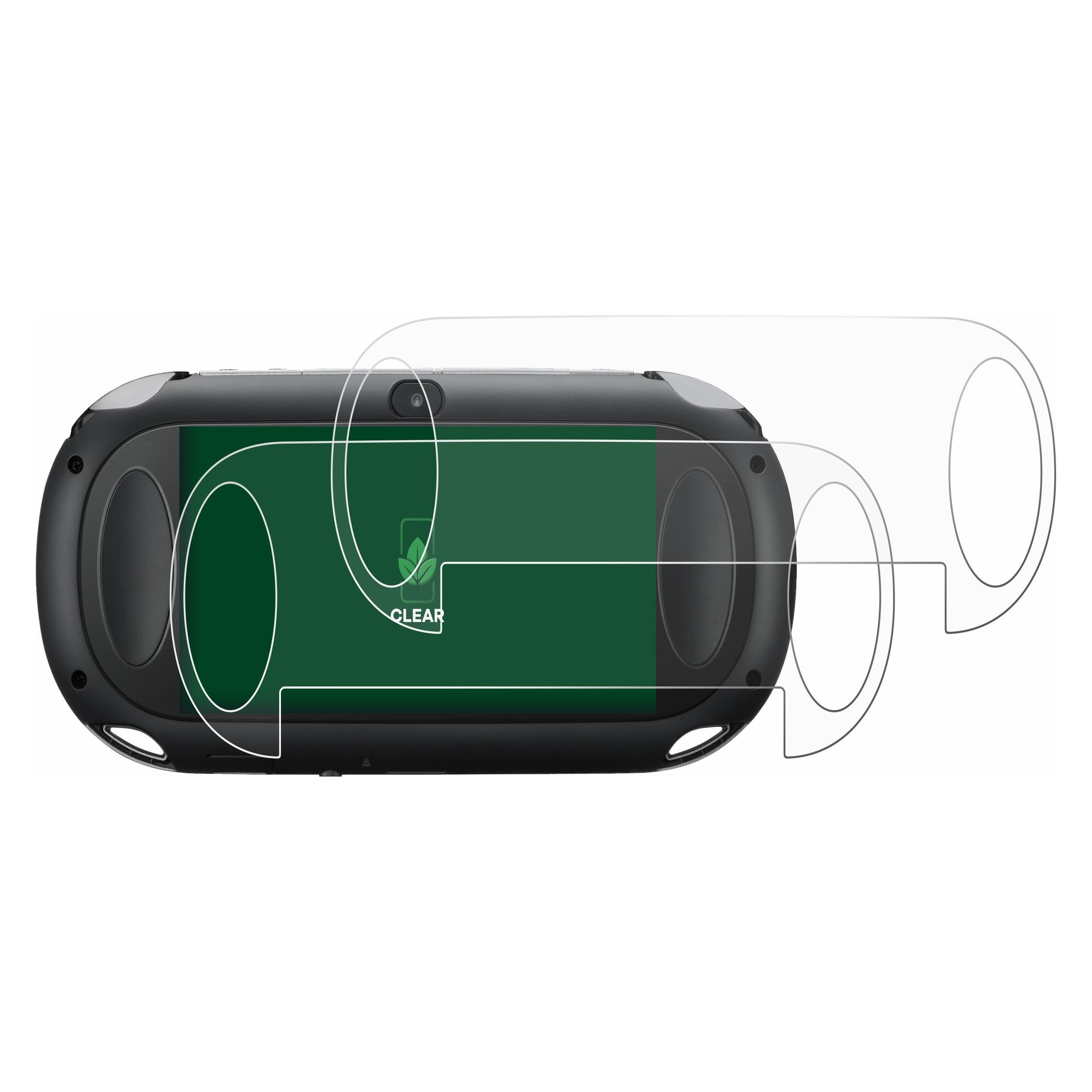 ScreenLeaf Schutzfolie für Sony Playstation PCH-1000-Serie PS Vita Touchpad (Rückseite) Displayschutz Display S (6110322)