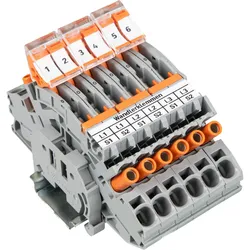 Wago Stromwandlerklemmenblock, Elektronikzubehör + Gehäuse, Grau