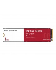 Western Digital WD Red SN700 NVMe SSD Festplatte 1 TB für NAS-Geräte 24/7-NAS-Workloads Dauerhaltbarkeit von bis zu 5.100 TBW (WDS100T1R0C)
