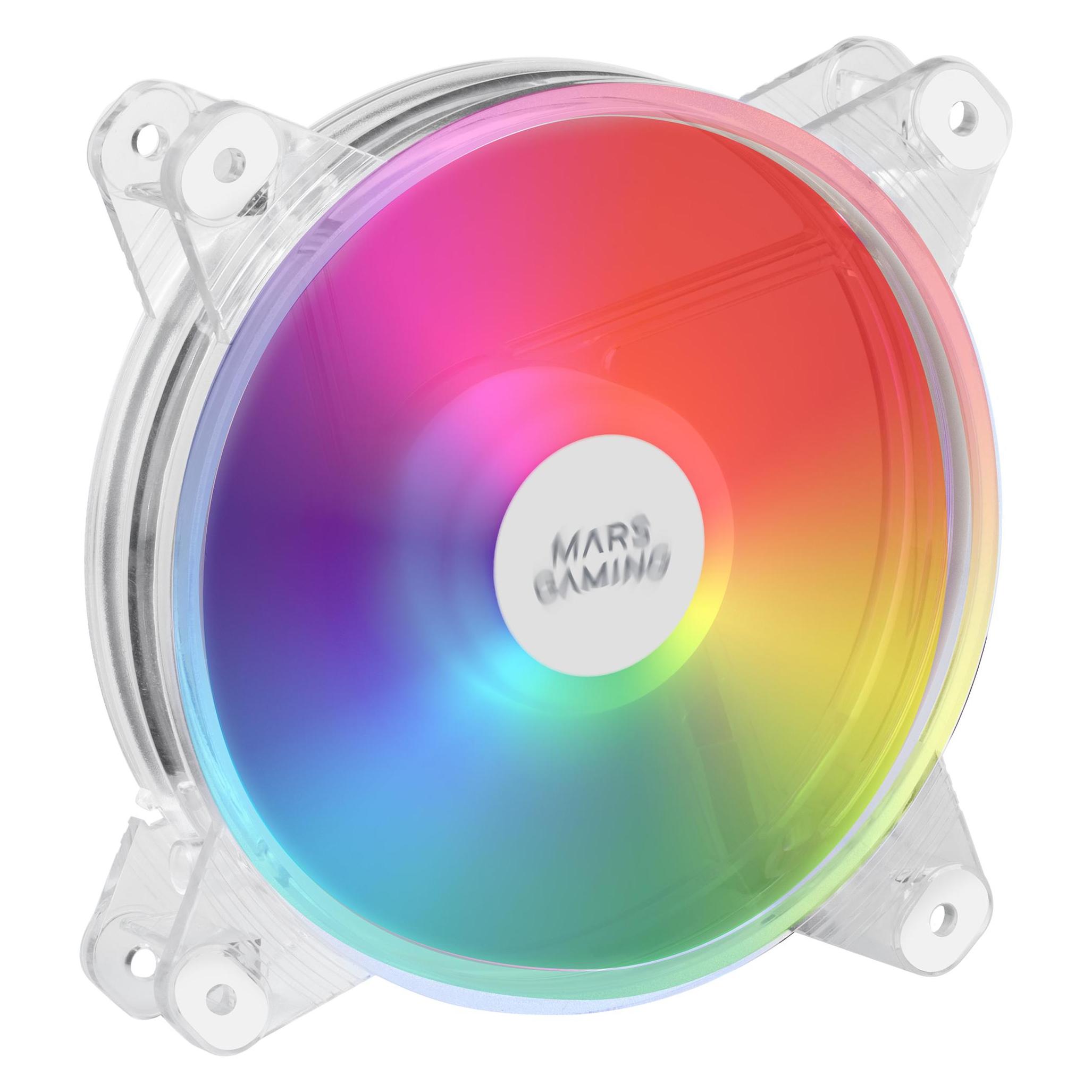 Mars Gaming MFD RGB 12cm Computer Cooler (120 mm, 1x) (4710562759334)