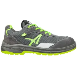 Sicherheitshalbschuhe S1P "AXIS GREEN LOW" - 46 - grau