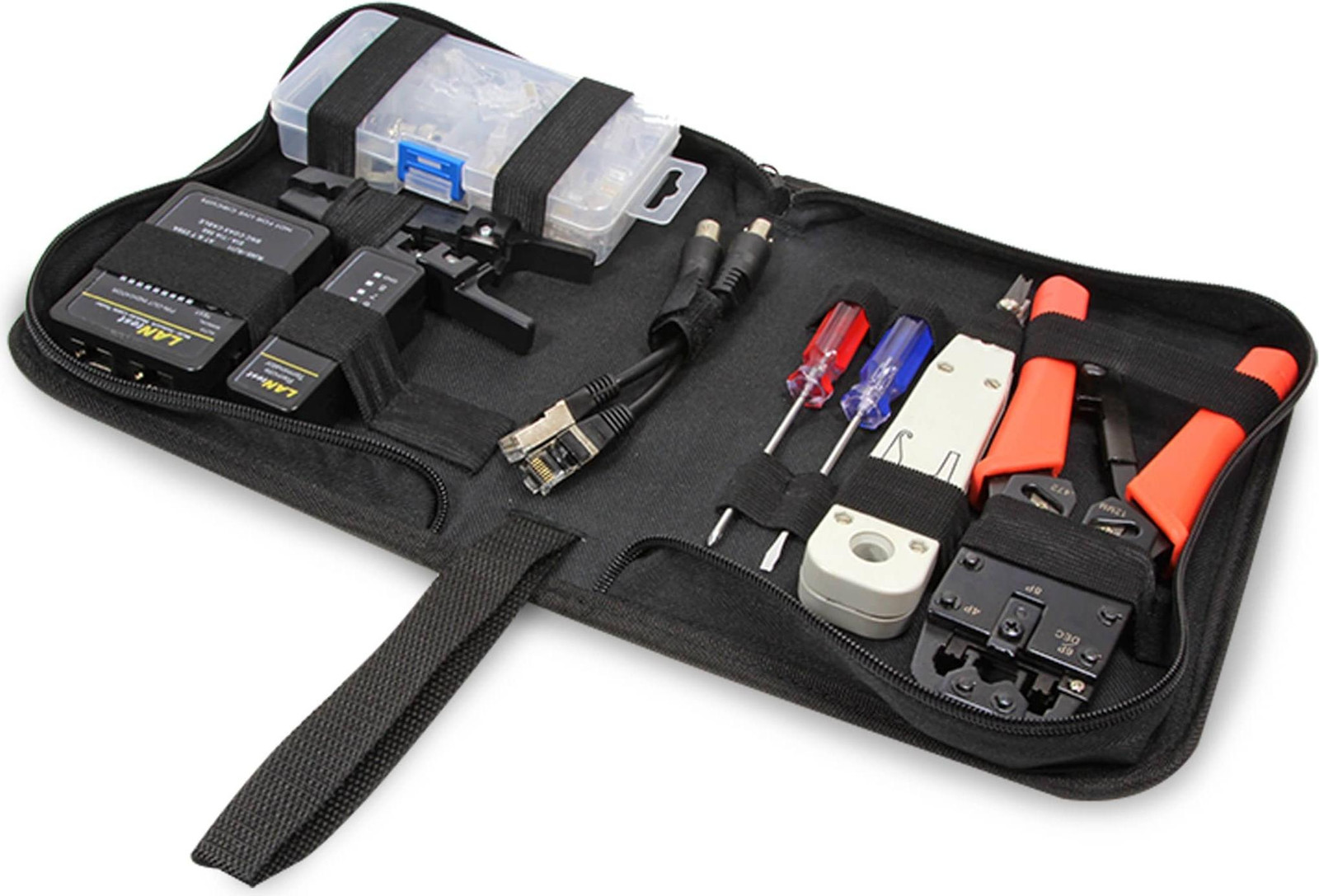 LogiLink Professional WZ0030 netwerktoolset, 55-delig