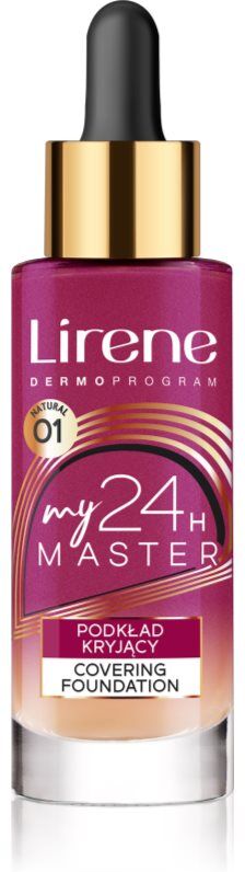 Lirene My Master Foundation med fuld dækning Skygge natural 30 ml