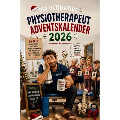 Der ultimative Physiotherapeut Adventskalender, Taschenbuch von Robert Herz, Bookmundo, 978-94-039-5365-6