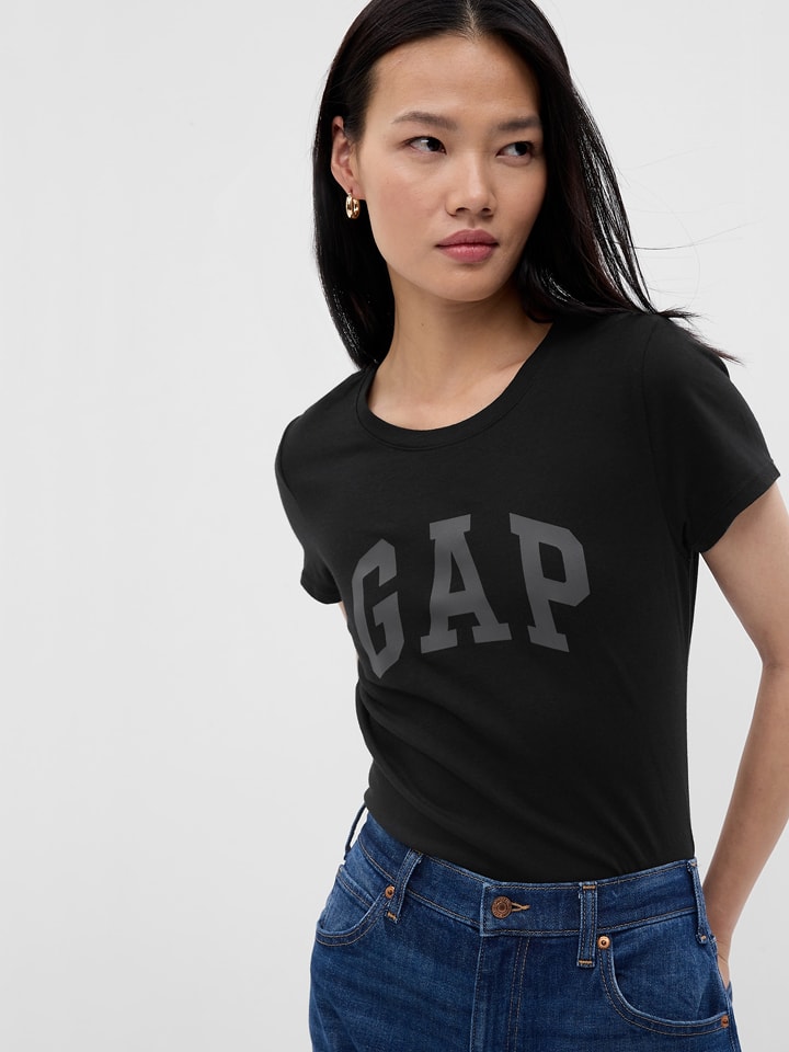 GAP Shirt in Schwarz - L