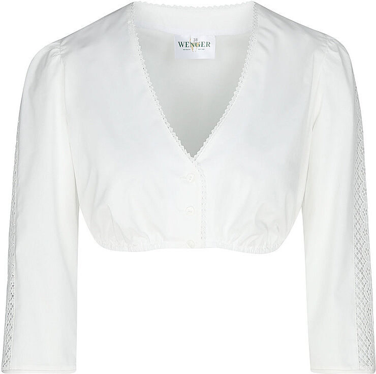 WENGER Dirndlbluse ILONA creme   34 34