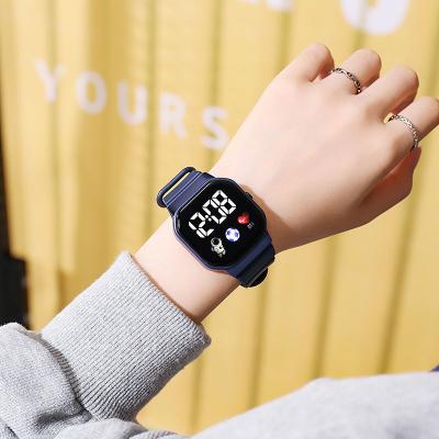 Friendly Fresh Finds Kids Sport LED Digital Watch Waterproof Silicone Strap, Electronic Wristwatch For Boys & Girls blue