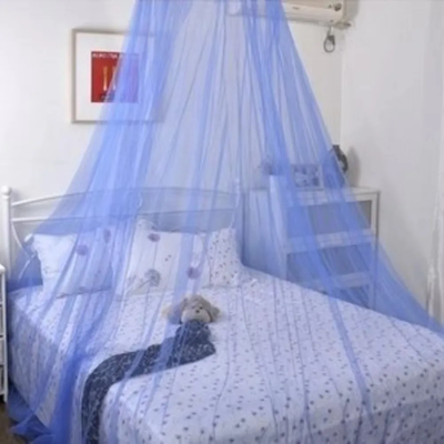 The Handy Homestead Large Mosquito Net Bed Canopy For Home And Camping Insect Protection blue
