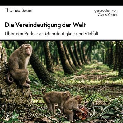 Die Vereindeutigung der Welt - Thomas Bauer, CD, 9783956163937