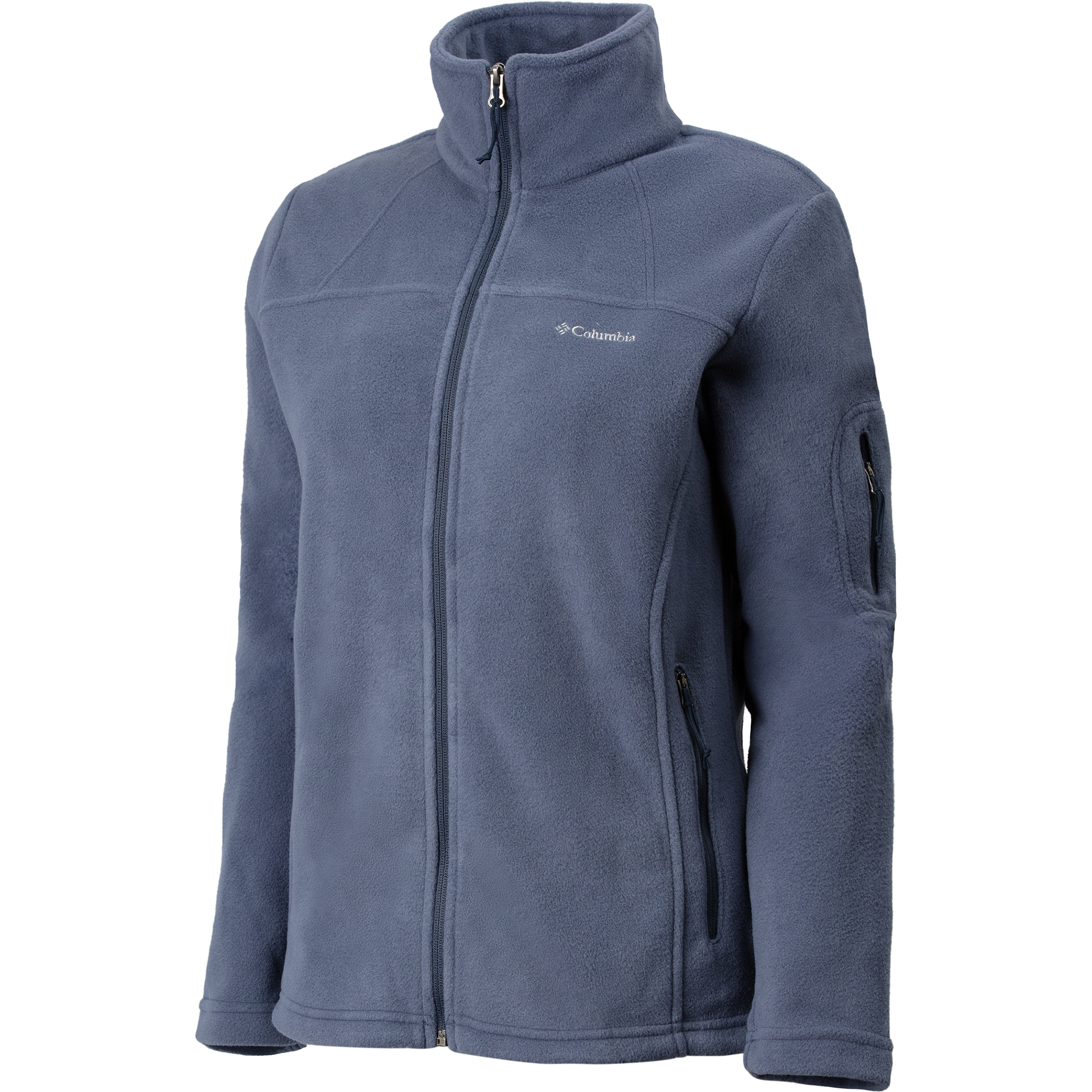 Columbia Fast Trek II Damen Fleecejacke blau Größe S Camping Widerstandsfähig