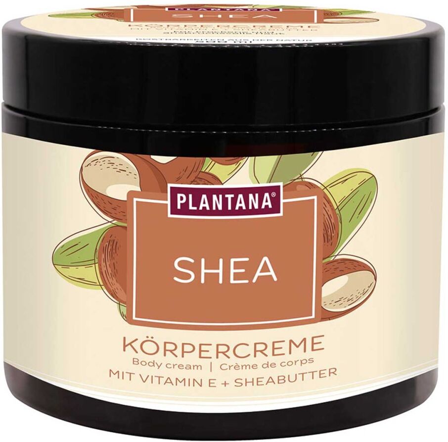 PLANTANA Shea Körpercreme mit Sheabutter + Vitamin E