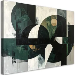 LEINWANDBILD 3D und geometrisch 60x40cm