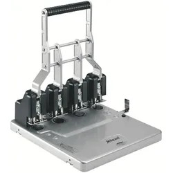 Rexel Vierfachlocher HD4150 Blatt silber/schwarz