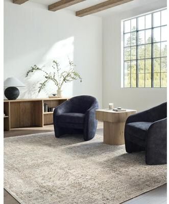 Galey Alix x Livabliss Myrtle Avenue I Vintage Medallion Area Rug