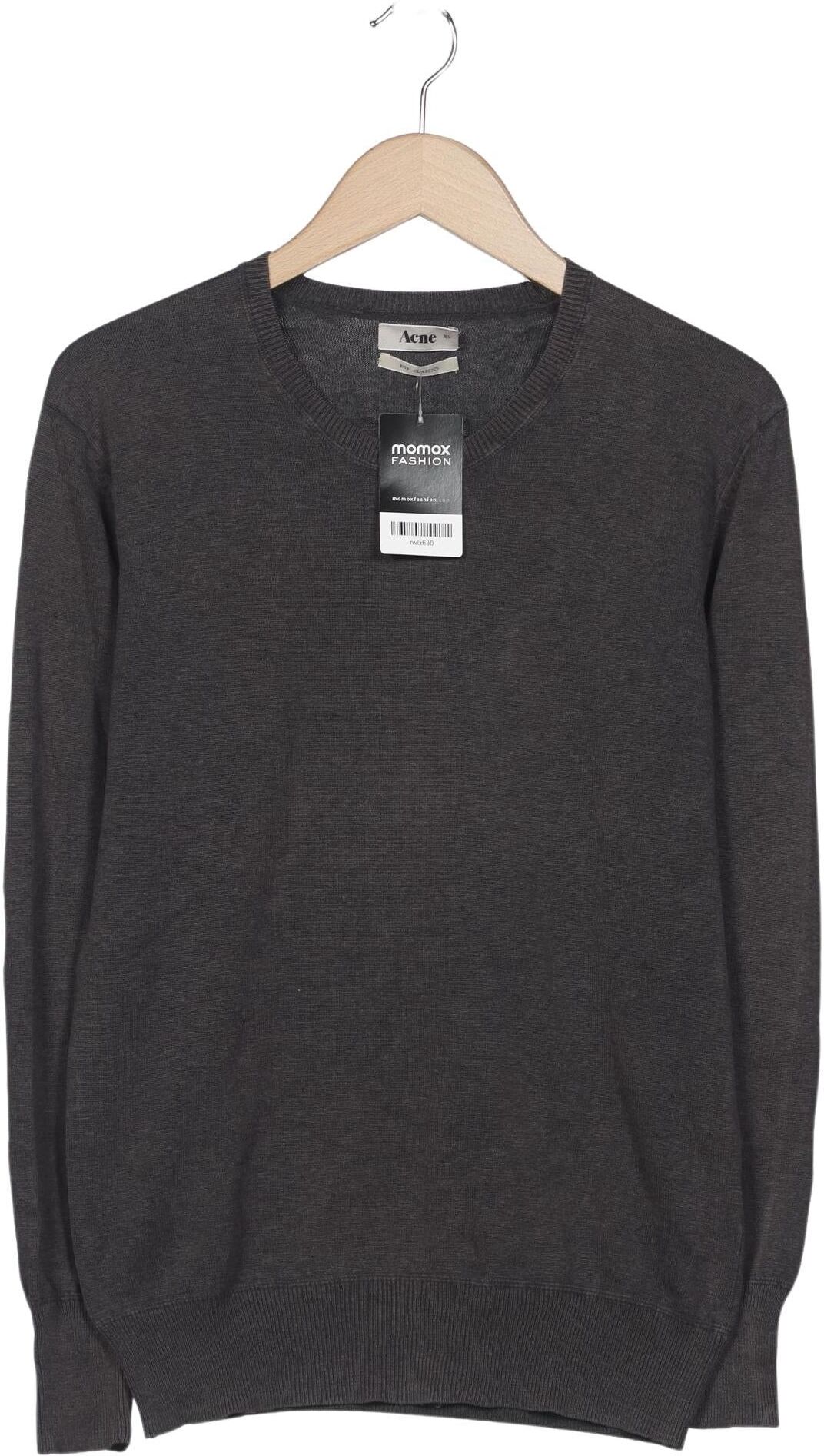 Acne Studios Herren Pullover, Grau, Gr. XS, Baumwolle - Second Hand