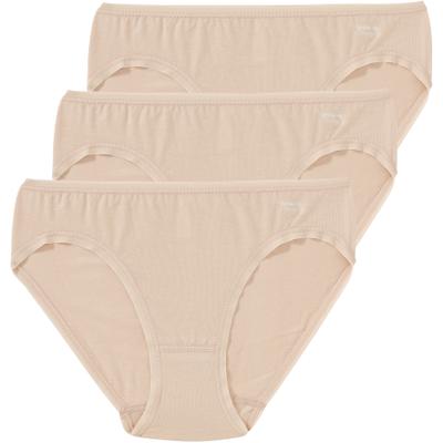Minislip SPEIDEL "Softfeeling", Damen, Gr. 46, beige (natur), Obermaterial: 46% Baumwolle, 46% Modal, 8% Elasthan, unifarben, körpernah, Unterhosen, atmungsaktiv, basic, elastisch, bequem, Baumwollmix