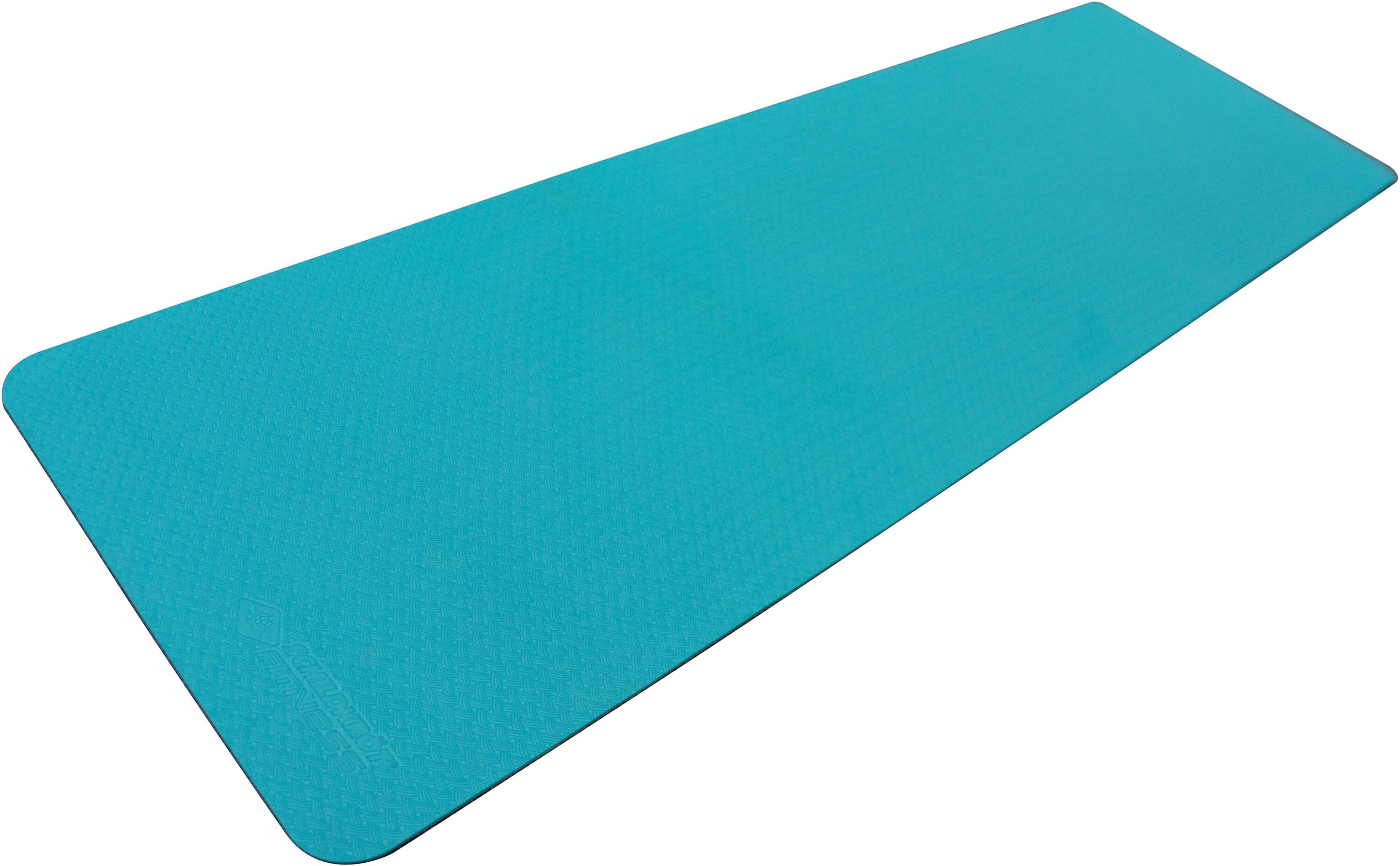 Yogamatte SCHILDKRÖT-FITNESS "Schildkröt Fitness Yogamatte 4mm", grau (anthrazit), Sportmatten, B/H/L: 61cm x 0,4cm x 183cm, Yogamatte, B:61cm H:0,4cm L:183cm anthrazit B/H/L: 61cm x 0,4cm x 183cm