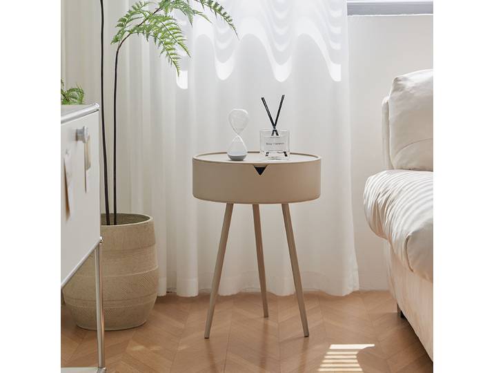 Table de chevet en plastique épaisse et créative, table de chevet pour enfants, chambre à coucher, tiroir de rangement, petite table d'appoint, petite armoire, 40 cm