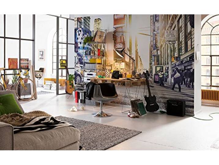 Photo Murale Panoramique Intissé\, 368cm x 248cm\, Times Square