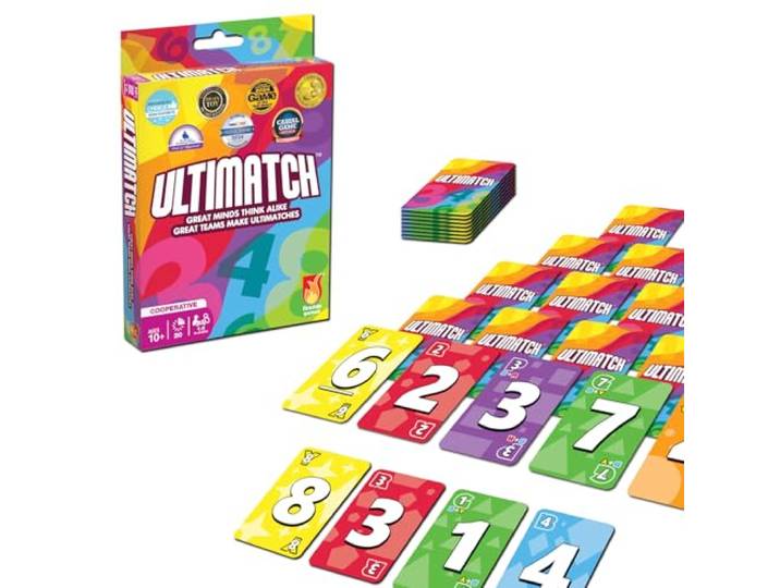 Ultimatch - Engelstalig Strategisch Kaartspel voor Familie en Vrienden met Teamwork en Puzzels