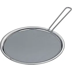 Spritzschutzsieb DELUXE (D 29 cm) - silber - D 29 cm