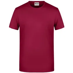 Basic T-Shirt "8008" - L - wine