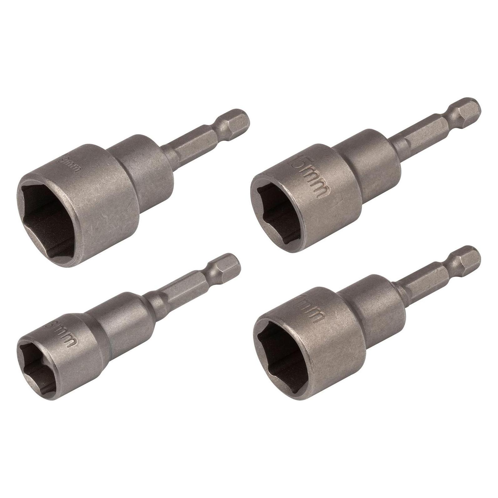 Kreator Steckschlüsselsatz magnetisch 13-15-17-19mm - 4 St. (13, 15, 17, 19 mm) (KRT062500)