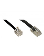 InLine Netzwerkkabel RJ-45 M bis RJ-12 M 6 m geformt (18645)