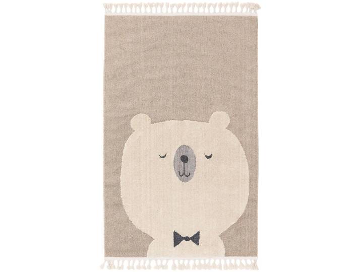 Kunstloft Kinderteppich Momo Beige 90x130 cm, Zeichen/Symbole/Nummern/Buchstaben, Rechteckig, 90x1 cm, wasserabweisend, Teppiche und Böden, Teppiche, Kinderteppiche