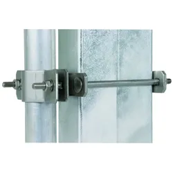 Dehn 105376 Befestigungsschelle f. DEHNiso-Combi 1 1/2-2 f. Konstruktionen -60x120mm BS D40.50 4K60.120 V2A BSD40504K60120V2A