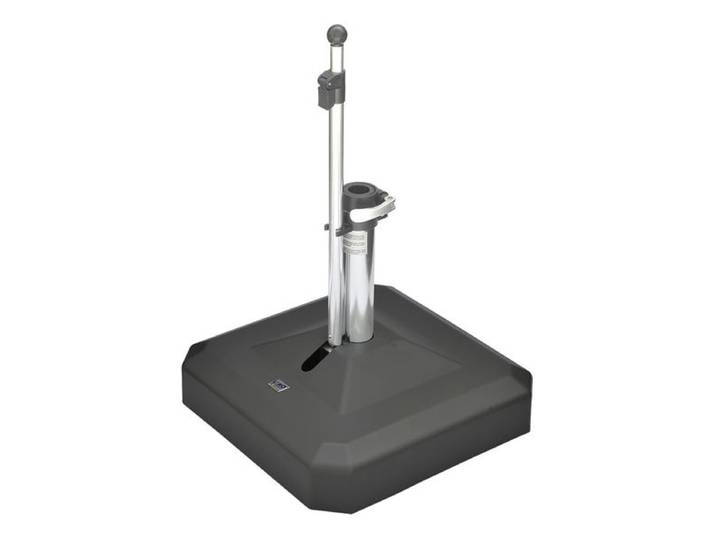 Liro mobiler Schirmständer Mini Plus-K 45kg Schnellspanner