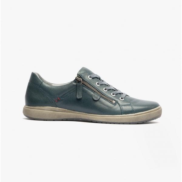 CAREN 12 Damen Leder Sneaker Ocean