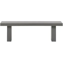GARTENBANK Beton grau 150 cm T-Form Taranto