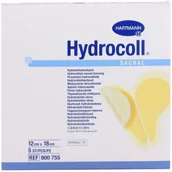 Hydrocoll Sacral Wundverband 12x18 cm 5 ST