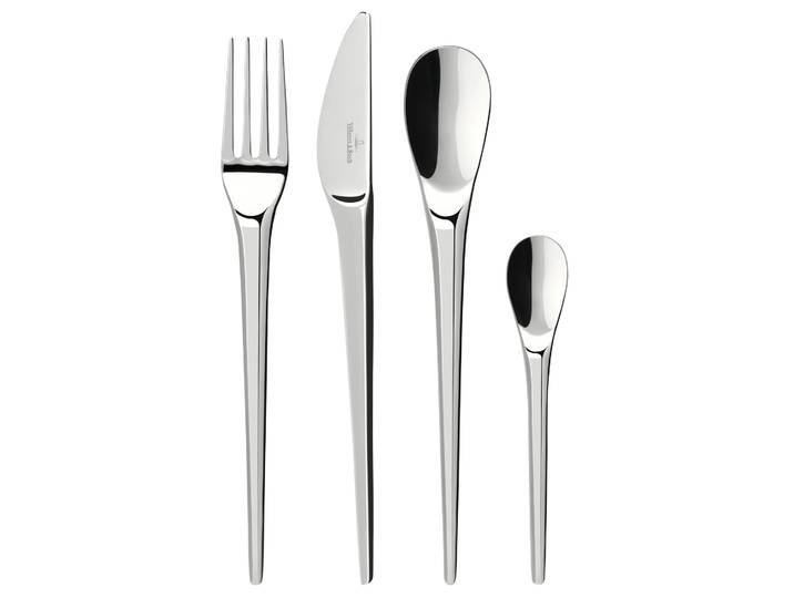 Villeroy & Boch Couverts NewMoon 24 Pièces Acier inoxydable
