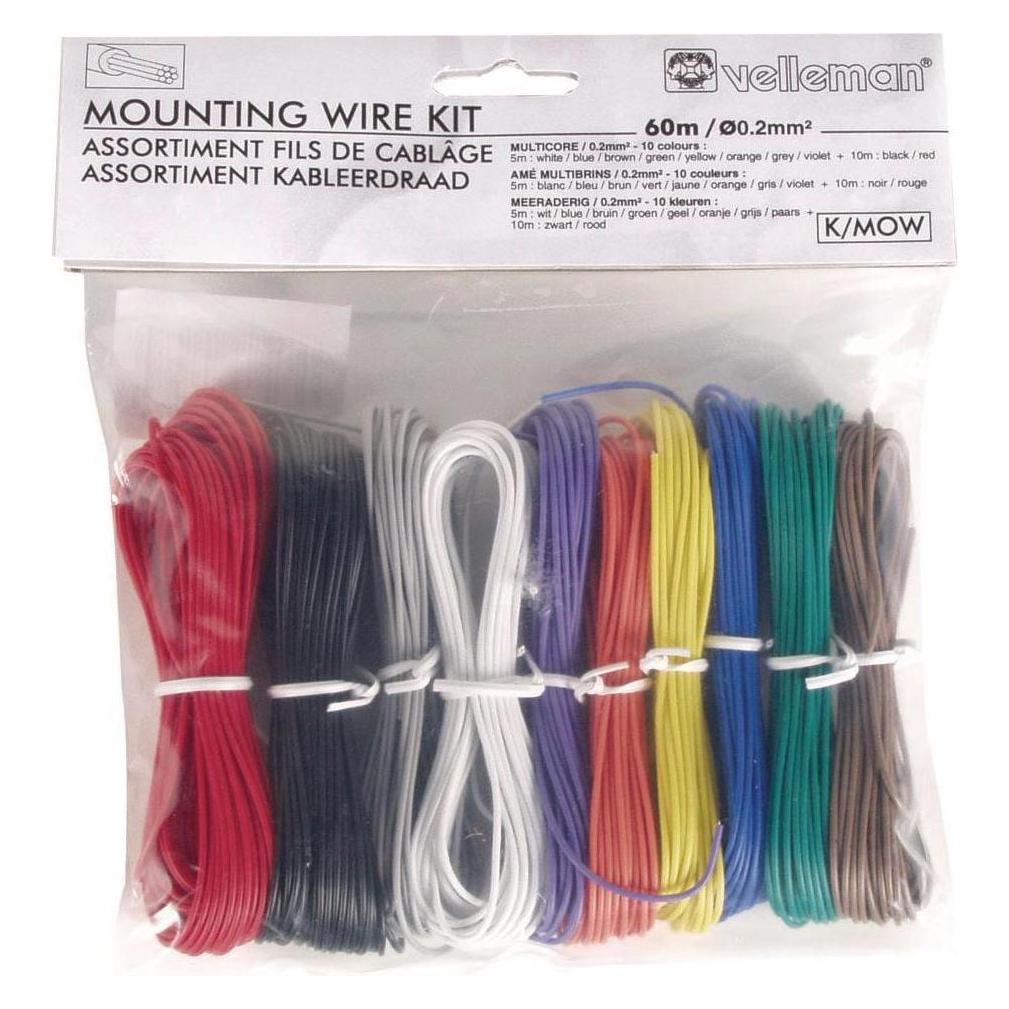 Velleman Montagedraht-Kit (60 m) (K/MOW)