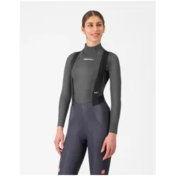 Castelli, Damen, Funktionsshirt, Flanders 2 Warm W Long Sleeve (S), Grau