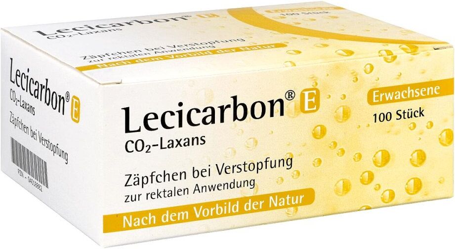 Lecicarbon E CO2-Laxans für Erwachsene 100stk