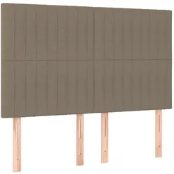 vidaXL, Bett, Caveno (Vertikale Streifen) (140 x 200 cm)