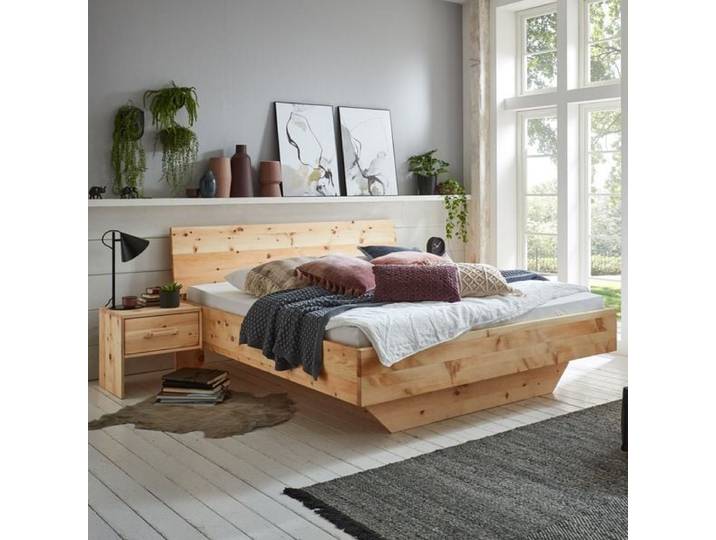 Bett Marmolata Komfort Zirbe Massivholz 160x200cm landhaus, höhenverstellbar