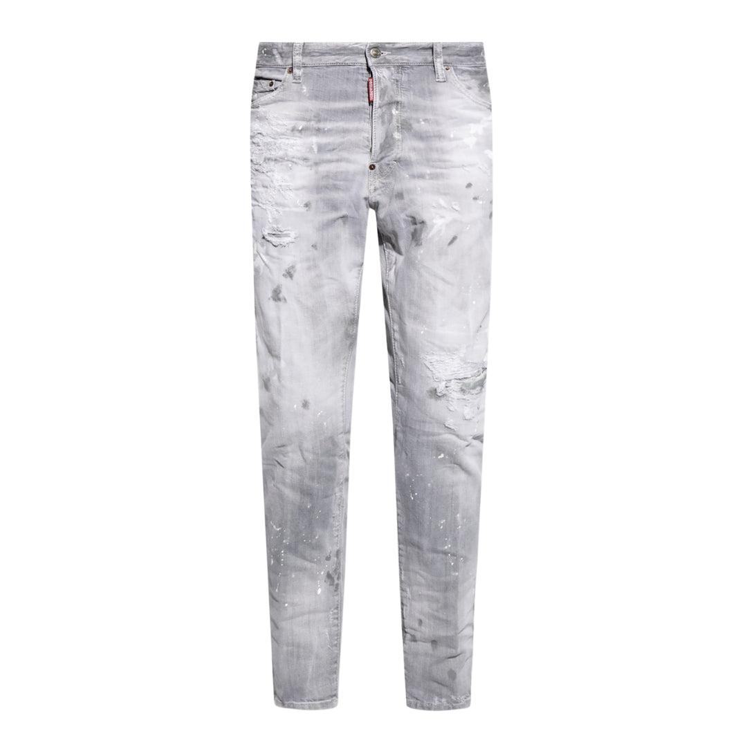 Dsquared2 Lichtgrijze Skater Jeans