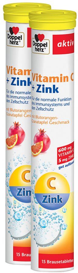 Doppelherz Vitamin C Zink Brausetabletten