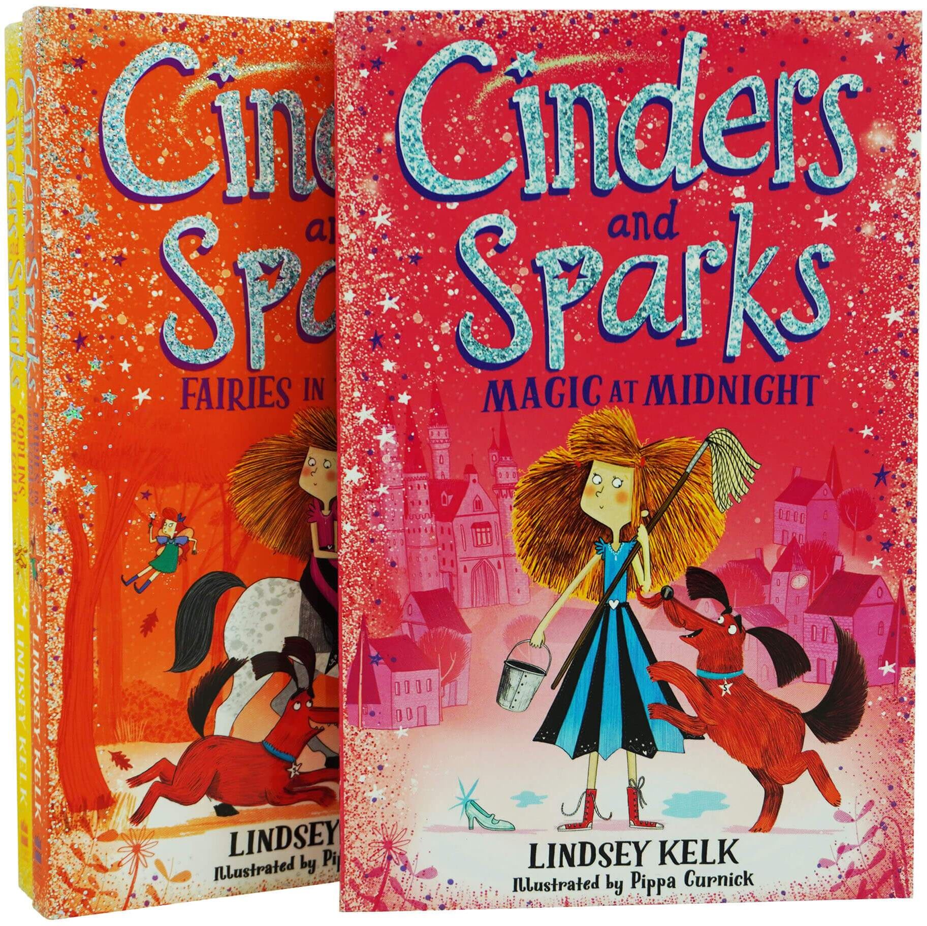 Cinders and Sparks Series 3 Books Collection By Lindsey Kelk - Ages 7-9 - Paperback HarperCollins Publishers