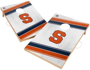 Skip's Garage Syracuse University Orange Regulation 2x4 Cornhole Set