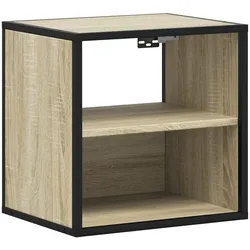 vidaXL Wand-Nachttisch Sonoma-Eiche 40x31x39,5 cm